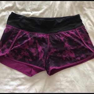 Lululemon run times shorts size 8